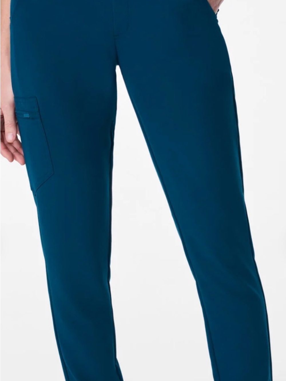 FIGS Zamora Jogger Scrub Pants Women’s XXS Deep Reef Blue Technical FIONx
